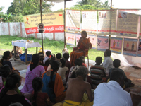Mrs. Uma Ravi conducting lecture
